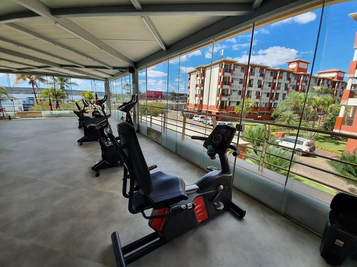 **** Hotel Lake Side Beira Do Lago - Piscina - Academia - Sauna- By Rei Dos Flats Brasilia Brazil