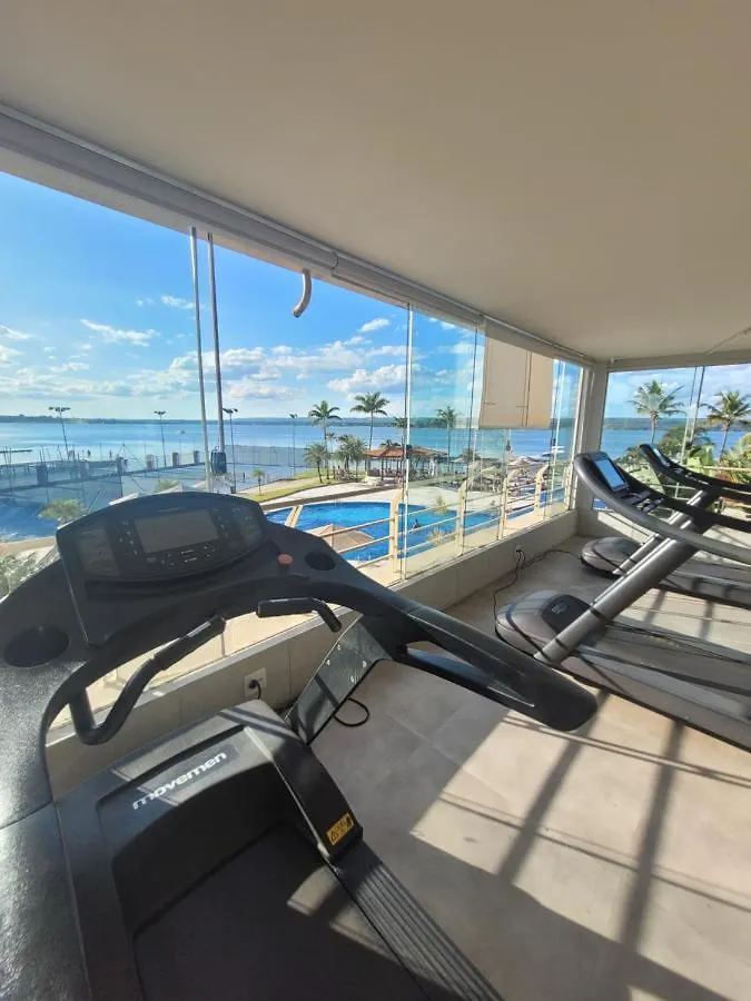 **** Hotel Lake Side Beira Do Lago - Piscina - Academia - Sauna- By Rei Dos Flats Brasília Brazílie